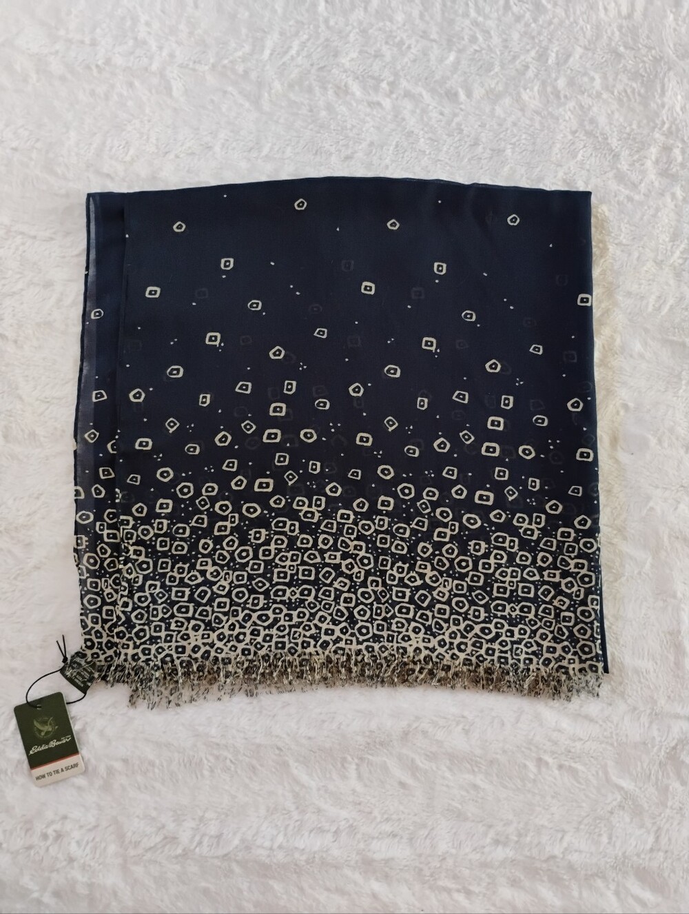 Eddie Bauer Geometric Print Scarf